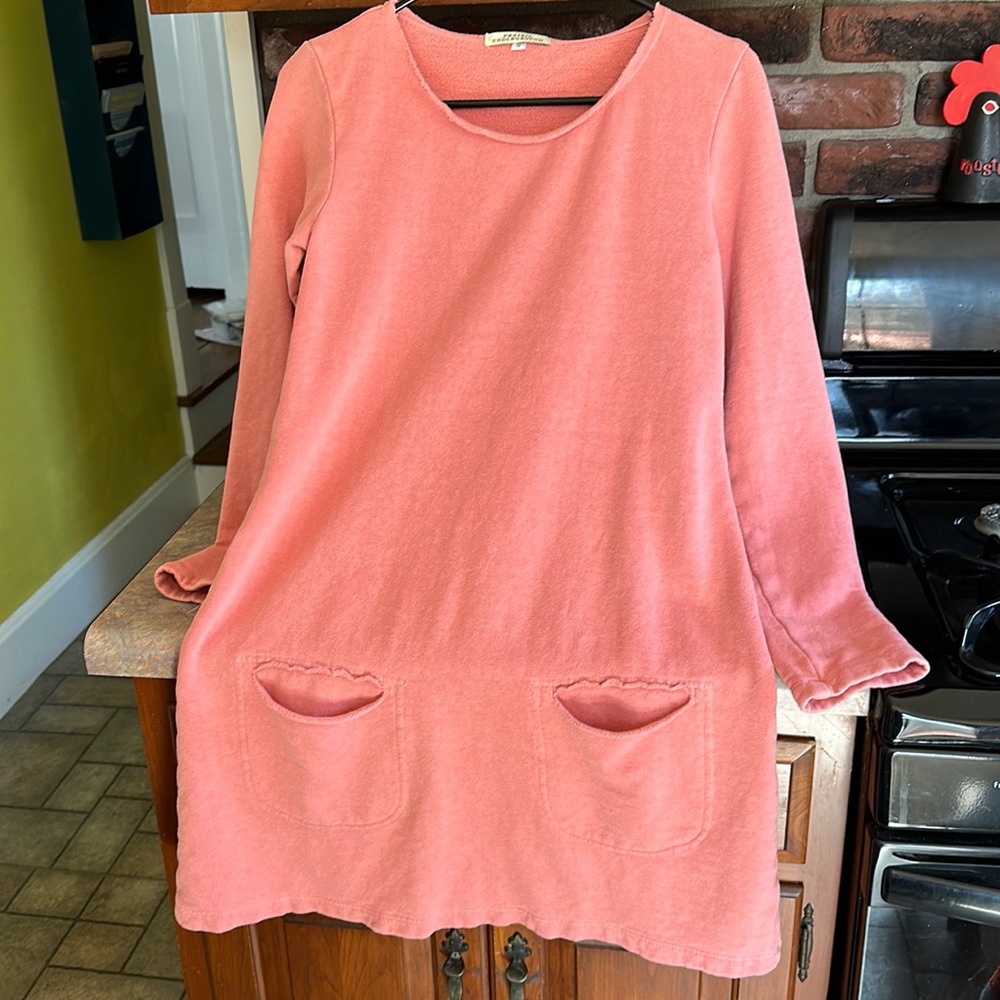 Prairie Underground Pink Sweatshirt Tunic - Small